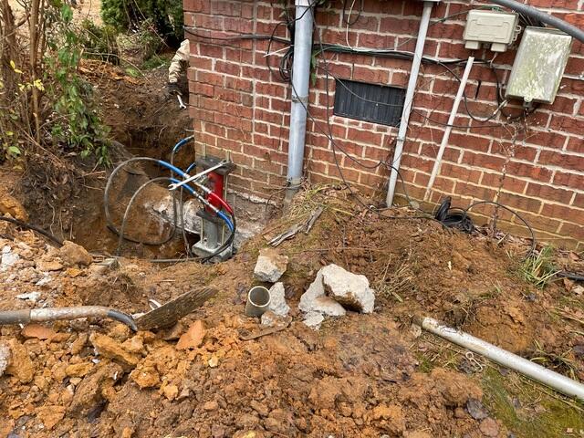 Push Pier Installation