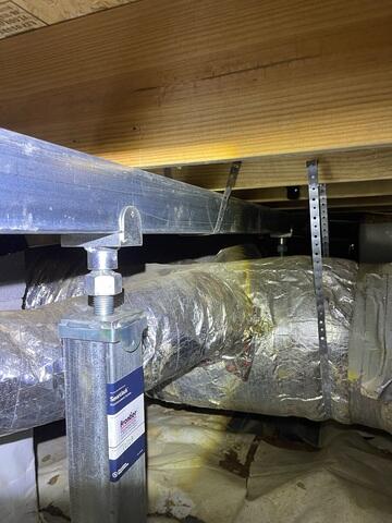 Stronger Crawl Space Support