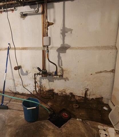 Sump Pump Before