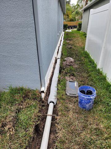 French Drain Installation