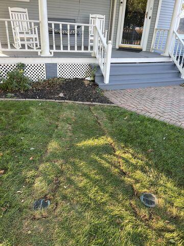 Downspout Extensions and Discharge Lines