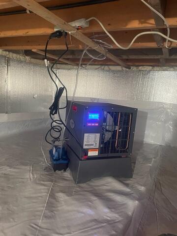 SaniDry Dehumidifier