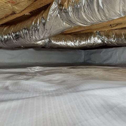 Crawlspace encapsulation in Bolinas, CA