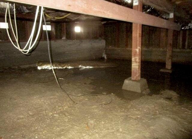 Urgent need in Corte Madera, California, crawlspace