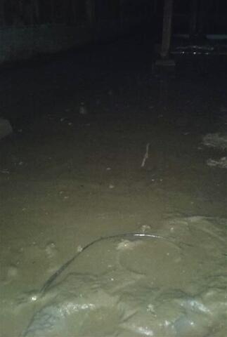 Muddy mess in Corte Madera, CA, home crawlspace