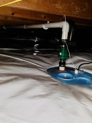 Smart sump pump installation in Tomales, CA