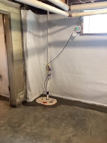 Reliable Sump Pump Installed Along with CleanSpace