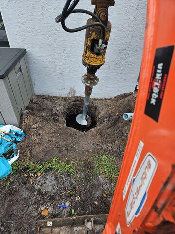 Installation of Helical Piers