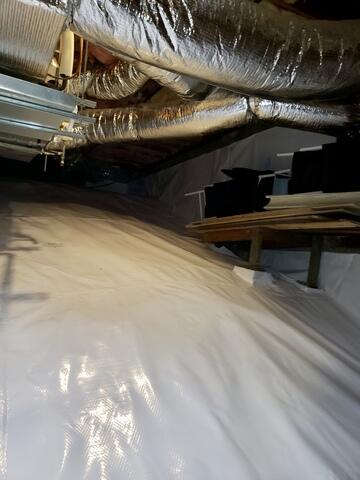 CleanSpace® Crawl Space Vapor Barrier system