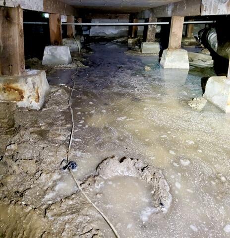 More standing water and mud taking over Pebble Beach, CA, home