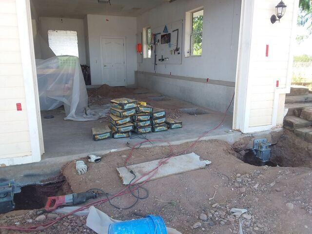 Underpinning Installation Process: Distance is Key in Snowflake, AZ