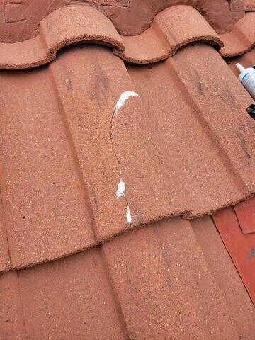 Spanish tile repaired