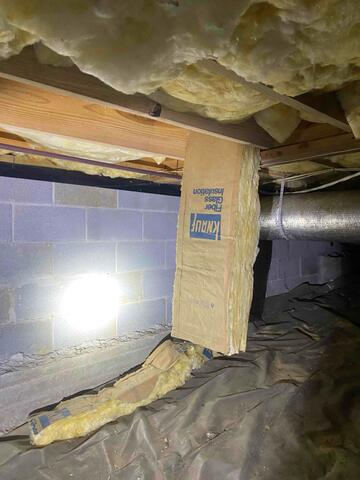 Fallen Insulation