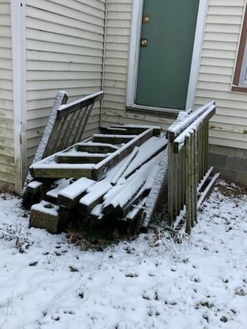 Old Broken Stairs