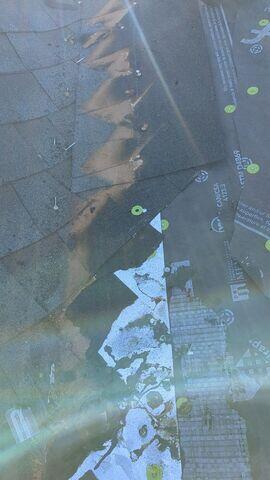 Removing the old shingles