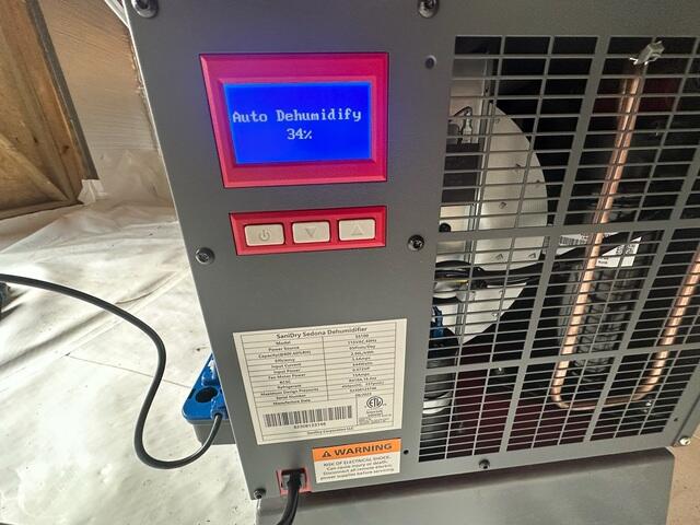 SaniDry Sedona Dehumidifier