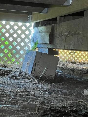 Settling Block Piers