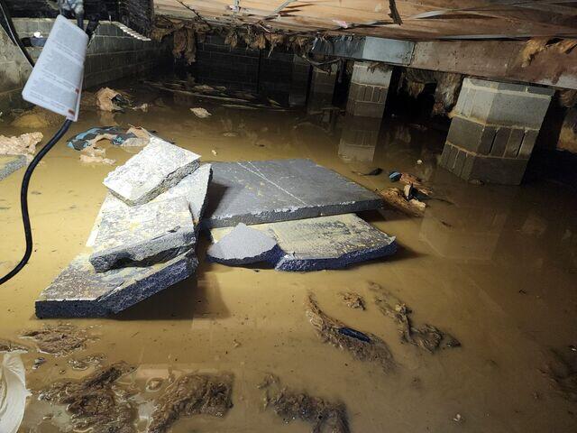 Crawl Space Before