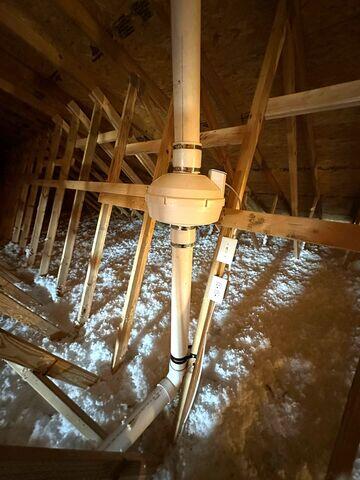 Depressurization fan
