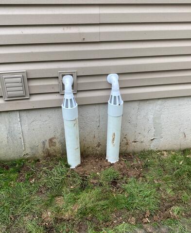 Installing Dishcharge Lines