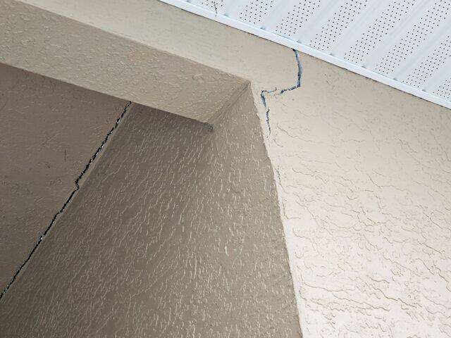 Exterior Wall Cracks