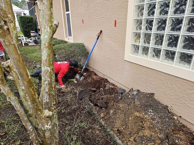 Site Preparation for Helical Pier Installation