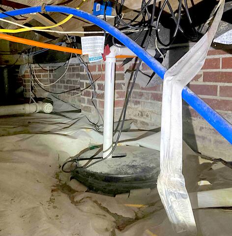 Old Sump Pump