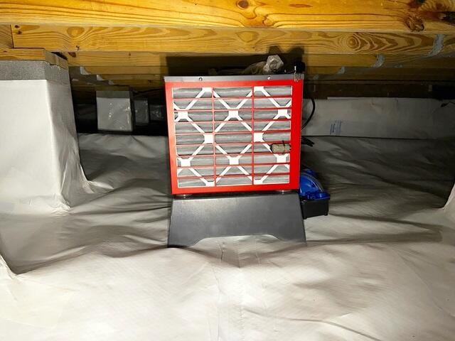 Crawl Space Dehumidifier
