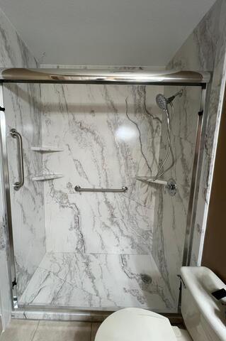 This upclose look at the Outcome of Wet Area