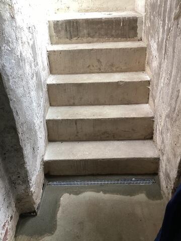 TrenchDrain at Stairs