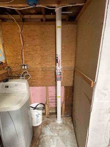 <p>A resident in Buxton, Maine, got in touch with us at Maine Radon &amp; Water Treatment, expressing some worries about their home.&nbsp;&nbsp;The client wants the system installed in the back closet -cleared it out, exiting to the back of the house. There are several drains that will need spray foam. The installation went well and the client was satisfied.</p>