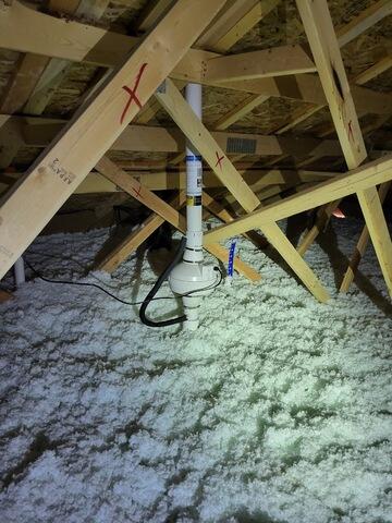 Radon Fan Installation