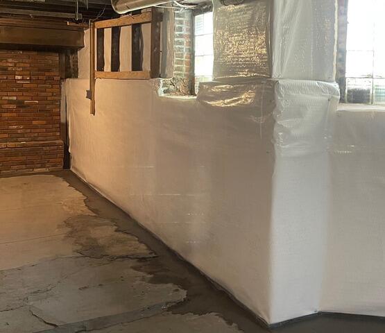 Wall Encapsulation Woods Basement Systems, Inc. - Basement Waterproofing Photo Album ...