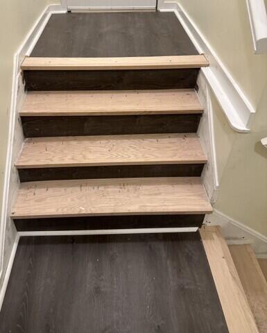 Repaired stairs