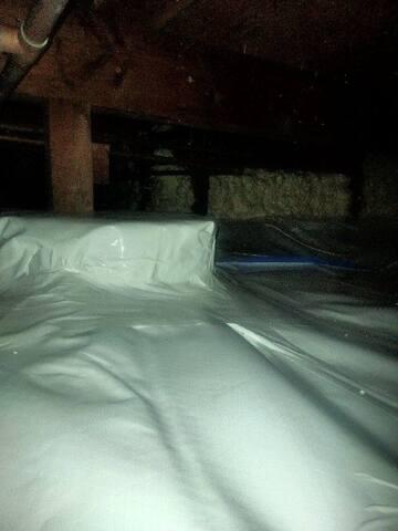 Crawlspace Encapsulation Completed