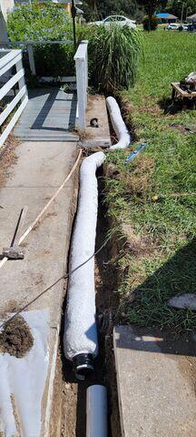 French Drain Installation