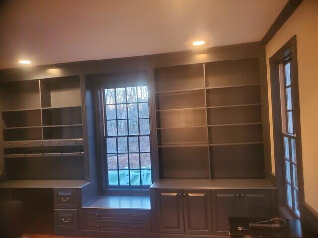 Built In Bookcase/Shelving--After