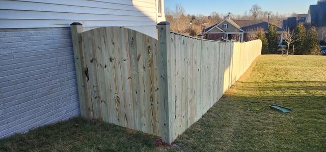 Wood Privacy Fence Culpeper VA