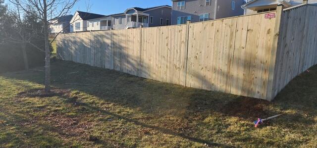 Wood Privacy Fence Spotsylvania Virginia!