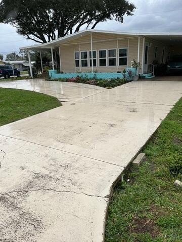 Concrete Cracks in Driveway