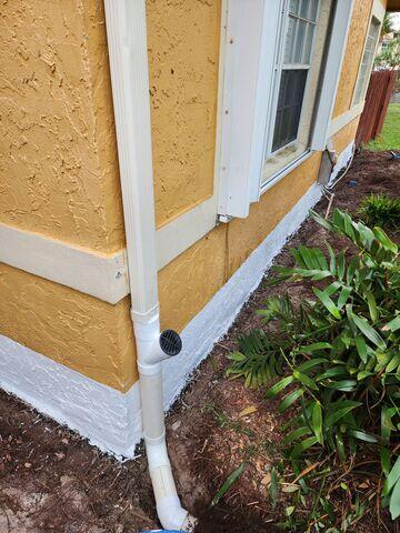 Downspout Installation