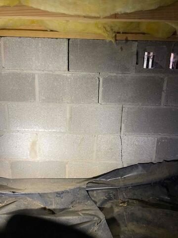 Crawl Space Crack