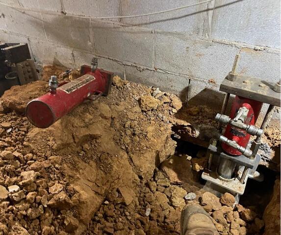 Hydraulic Foundation Lifting