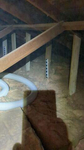 8in of roll batt insulation