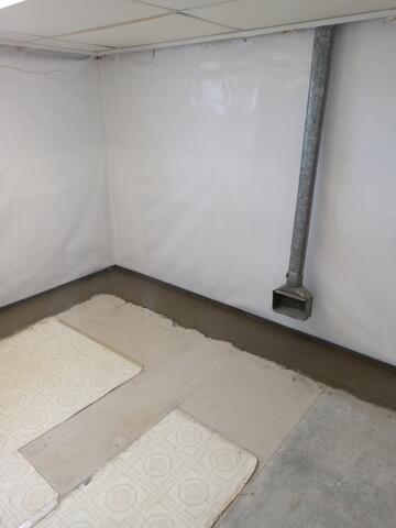 concrete the floor