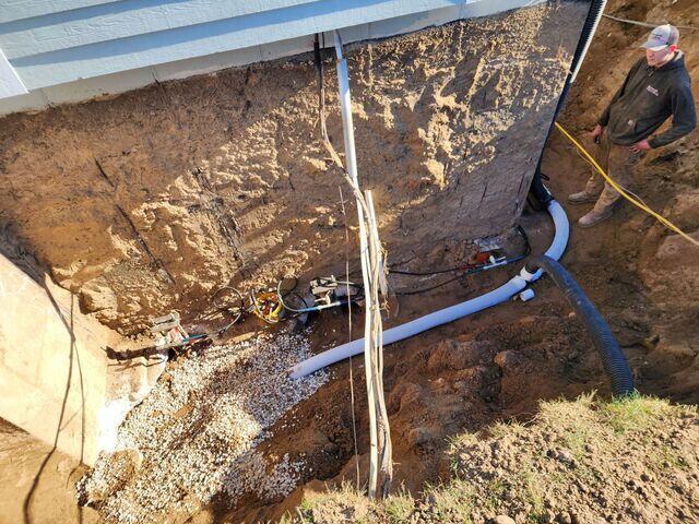 Helical Pier Installation