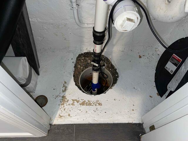 Exisitng Sump Pump