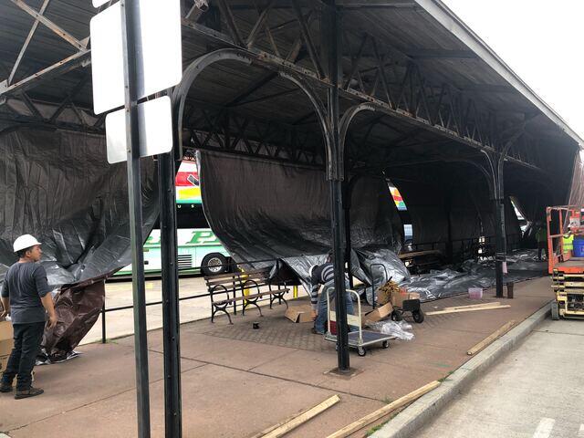 Union Station Canopy and Bus Terminal, Hartford, CT Historical Restoration