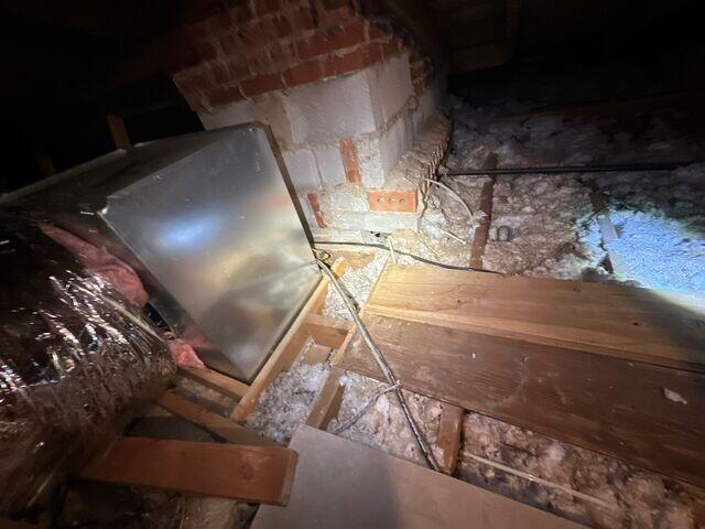 Chimney with expose holes