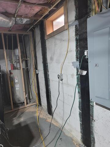 Stabilized Basement Walls